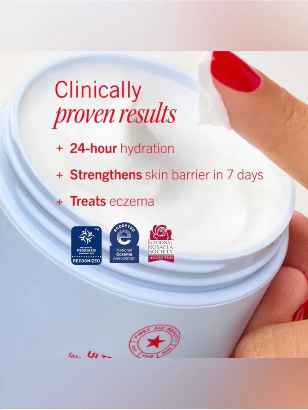 First Aid Beauty Ultra Repair Cream - Intense Hydration - Skin Protectant